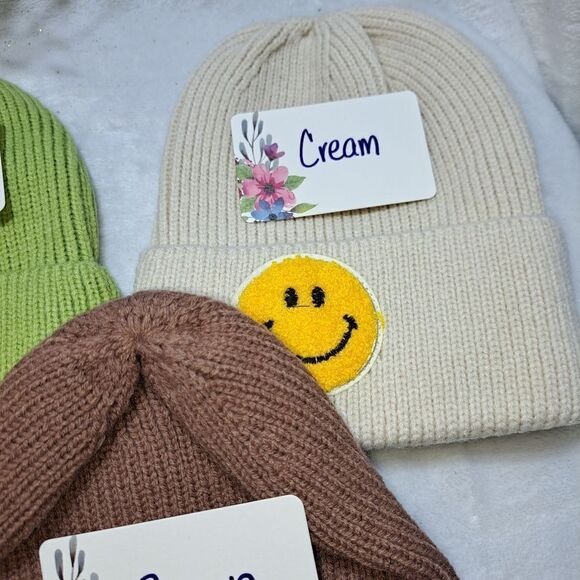 Melody Beanies Smiley Face, Various colors available GREAT GIFT IDEA ADO… - Picture 7 of 16